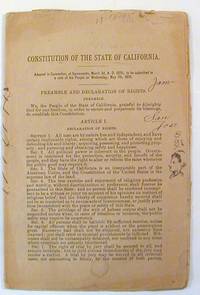 Constitution of the State of California