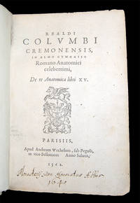 I: De re anatomica libri XV; II: De ponderiubs sive de iusta quantitate & proportione medicamentorum liber; III: Medicinalium observationum libri tres