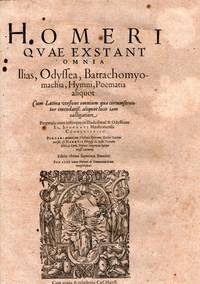 HOMERI QUAE EXSTANT OMNIA ILIAS,ODYSSEA, aliquot Cum latina versione omnium (....) HOMERI QUAE EXSTANT OMNIA ILIAS,ODYSSEA, aliquot Cum latina versione omnium (....)