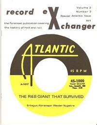 RECORD EXCHANGER,  Volume 2, No. 2,  Summer 1971 -- Special Atlantic Issue: