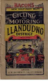 Bacon's Cycling and Motoring Map Llandudno District