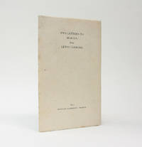 TWO LETTERS TO MARION FROM LEWIS CARROLL