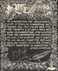 ANT & THE GRASSHOPPER