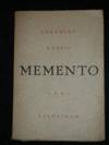 Memento: Lyricka Trilogie s Prologem