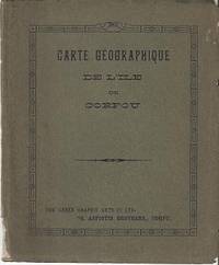 CARTE GEOGRAPHIQUE DE L'ILE DE CORFOU CARTE GEOGRAPHIQUE DE L'ILE DE CORFOU