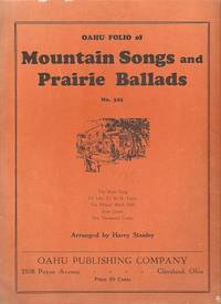 OAHU FOLIO OF MOUNTAIN SONGS AND PRAIRIE BALLADS FOR HAWAIIAN GUITAR [songbook]