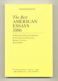 The Best American Essays 1986
