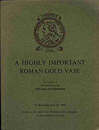 A Highly Important Roman Gold Vase