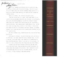 World of Ptavvs. (signed manuscript)