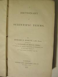 A Dictionary Of Scientific Terms