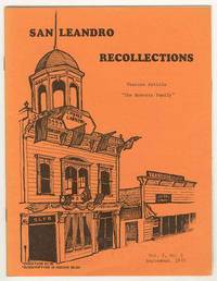 SAN LEANDRO RECOLLECTIONS (Volume 2, No. 5, September 1970) - Feature  article: The Roberts Family