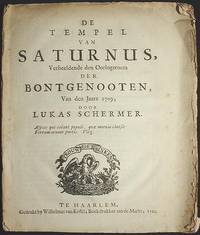 De Tempel van Saturnus, Verbeeldende den Oorlogsroem der Bontgenooten van den Jaare 1709 De Tempel van Saturnus, Verbeeldende den Oorlogsroem der Bontgenooten van den Jaare 1709