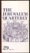The Jerusalem Quarterly, No. 29 Fall 1983 The Jerusalem Quarterly, No. 29 Fall 1983