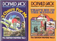 3 Cheers for Me ---with That's Me in the Middle, The Bandy Papers Book 1 and 2 ---Two Volumes ---by Donald Jack  ( Three )