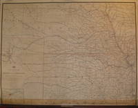 Post Route Map of the States of Kansas and Nebraska with Adjacent Parts of Missouri, Iowa, Dakota, Colorado, Texas and Indian Territory showing Post Offices with the Intermediate Distances and Mail Routes in Operation on the 1st of December 1893