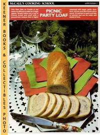 McCall's Cooking School Recipe Card: Appetizers 7 - Ham Pate en Croute  (Replacement McCall's Recipage or Recipe Card For 3-Ring Binders)