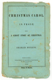A Christmas Carol. In Prose. Being a Ghost Story of Christmas