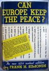 Can Europe Keep the Peace ?