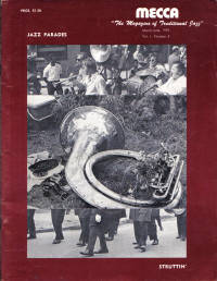 MECCA The Magazine of Traditional Jazz March-June 1974 MECCA The Magazine of Traditional Jazz March-June 1974