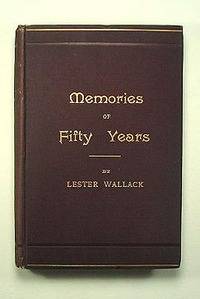 MEMORIES OF FIFTY YEARS