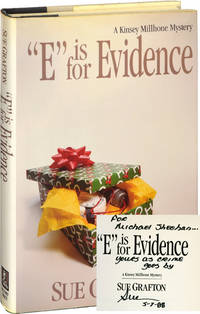 E is for Evidence (First Edition, Signed in the year of publication)