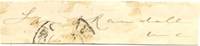 The Signature Of Confederate Poet Randall