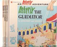 DARGAUD PRESENTS --- Asterix and Cleopatra ---with Asterix the Legionary ---with Asterix the Gaul ---with Asterix the Gladiator ---4 Volumes ( hardcovers )