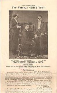 THE FAMOUS "BLIND TRIO" -- THE FAMOUS "BLIND TRIO" --