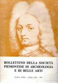 BOLLETTINO DELLA SOCIETA' PIEMONTESE DI ARCHEOLOGIA E DI BELLE ARTI