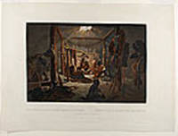 Interior of the Hut of a Mandan Chief [Tab. 19]