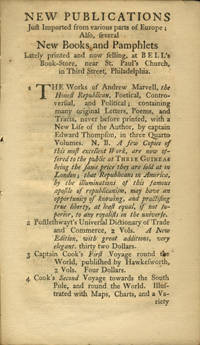 Observations on a Late Pamphlet, entitled, "Considerations upon the Society or Order of the Cincinnati," clearly evincing the Innocence and Propriety of that Honourable and Respectable Institution
