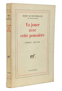 Va jouer avec cette poussi&egrave;re:  Carnets 1958-1964
