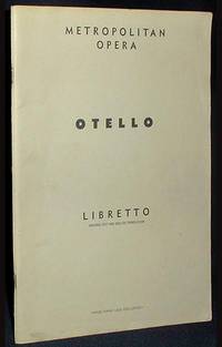Otello: Lyric Drama in Four Acts; Music by Giuseppe Verdi [Libretto]