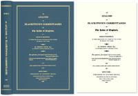An Analysis of Blackstone's Commentaries on the Laws of England in