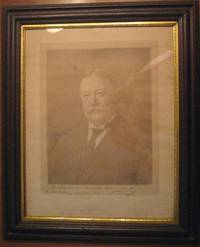 An Extremely Large William Taft Image Signed As President, Inscribed To Harvard Law School’s Lincoln Inn Club