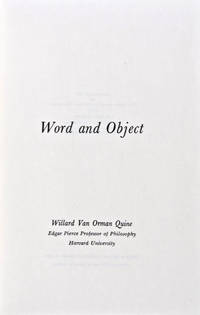 Word and Object