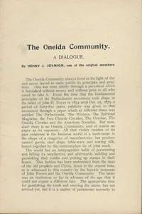 The Oneida Community. A Dialogue