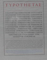 Typothetae."