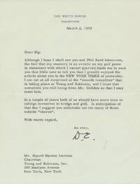 President Eisenhower Notes That “My Memory Is As Erratic As My Golf Game (A Statement With Which I Cannot Quarrel)”