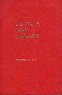 Using a law library: A guide for students and lawyers in the common law provinces of Canada (A Carswell student edition) Margaret A. Banks