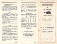 COOKING RECIPES FOR PREPARING E.S. WILLIAMSON BRAND SMOKED FISH:
