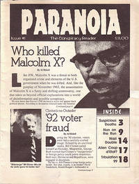 Paranoia: The Conspiracy Reader (First 41 issues: Spring 1993 through Spring 2006)