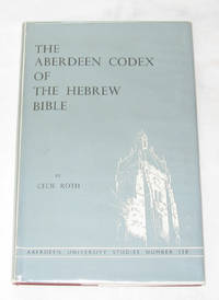 Aberdeen Codex of Hebrew Bible Aberdeen Codex of Hebrew Bible