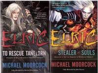 ELRIC:  Stealer of Souls ---with To Rescue Tanelorn --Volume 1 and 2 of the Chronicles of the Last Emperor of Melnibone  (includes:  Dreaming City; While the Gods Laughed; Kings in Darkness; Eternal Champion; Jade Man's Eyes; Crimson Eyes; etc)