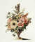 A bouquet in a brown urn by  Johannes  (1643 - before 1709) TEYLER from Donald Heald Rare Books - Used Book