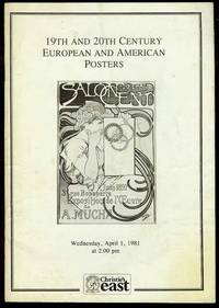 19th and 20th Century European and American Posters (Wednesday, April 1, 1981)