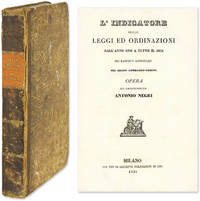 L'Indicatore delle Leggi ed Ordinazioni Dall'Anno 1796 a Tutto