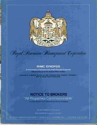 RHMC Synopsis A Presentation of Romance Plus Profit Potential Properties Valued in Excess of One Hundred Million Dollars RHMC Synopsis A Presentation of Romance Plus Profit Potential Properties Valued in Excess of One Hundred Million Dollars