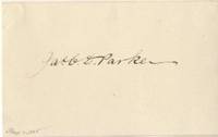 Autograph signature to card dated May 2, 1885 measuring approximately 11.5 x 7 mm. together with newspaper photographic reproduction portrait of the composer (laid down; slight cockling)