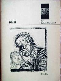 Kunstbl&auml;tter der Galerie Nierendorf 10/11: Otto Dix